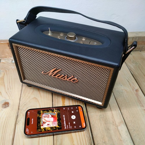 Potente cassa bluetooth - bluetooth, pelle