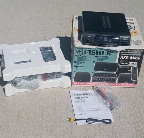 Fisher asr m450 sistema - fisher, asr-m450